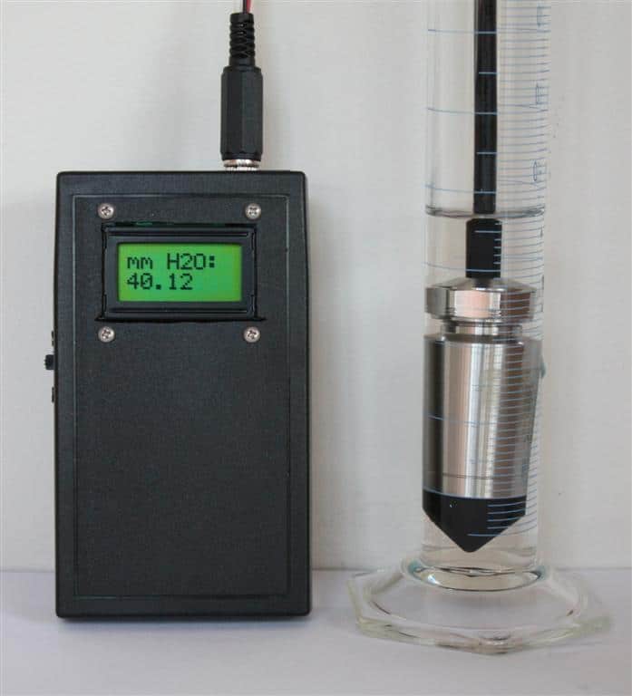 Water depth sensor display | EnviroDIY