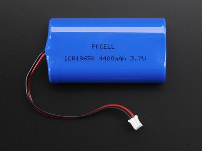 Lithium Ion Battery Pack - 3.7V 4400mAh.