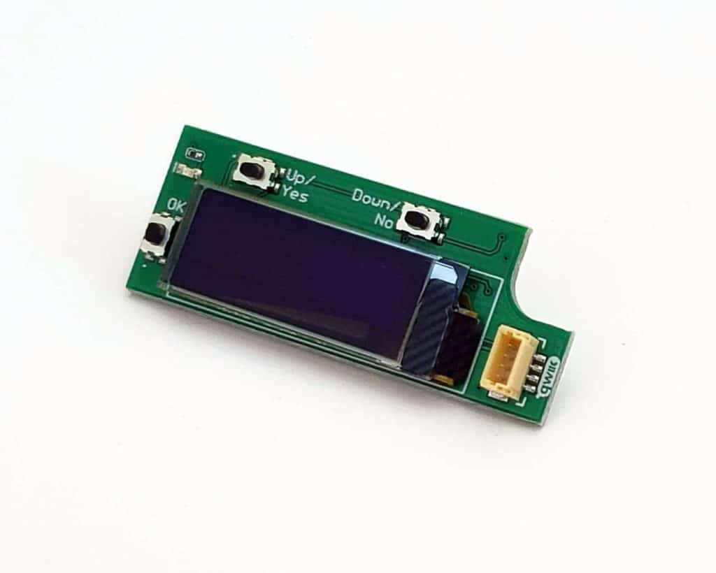 OLED Display Half-shield